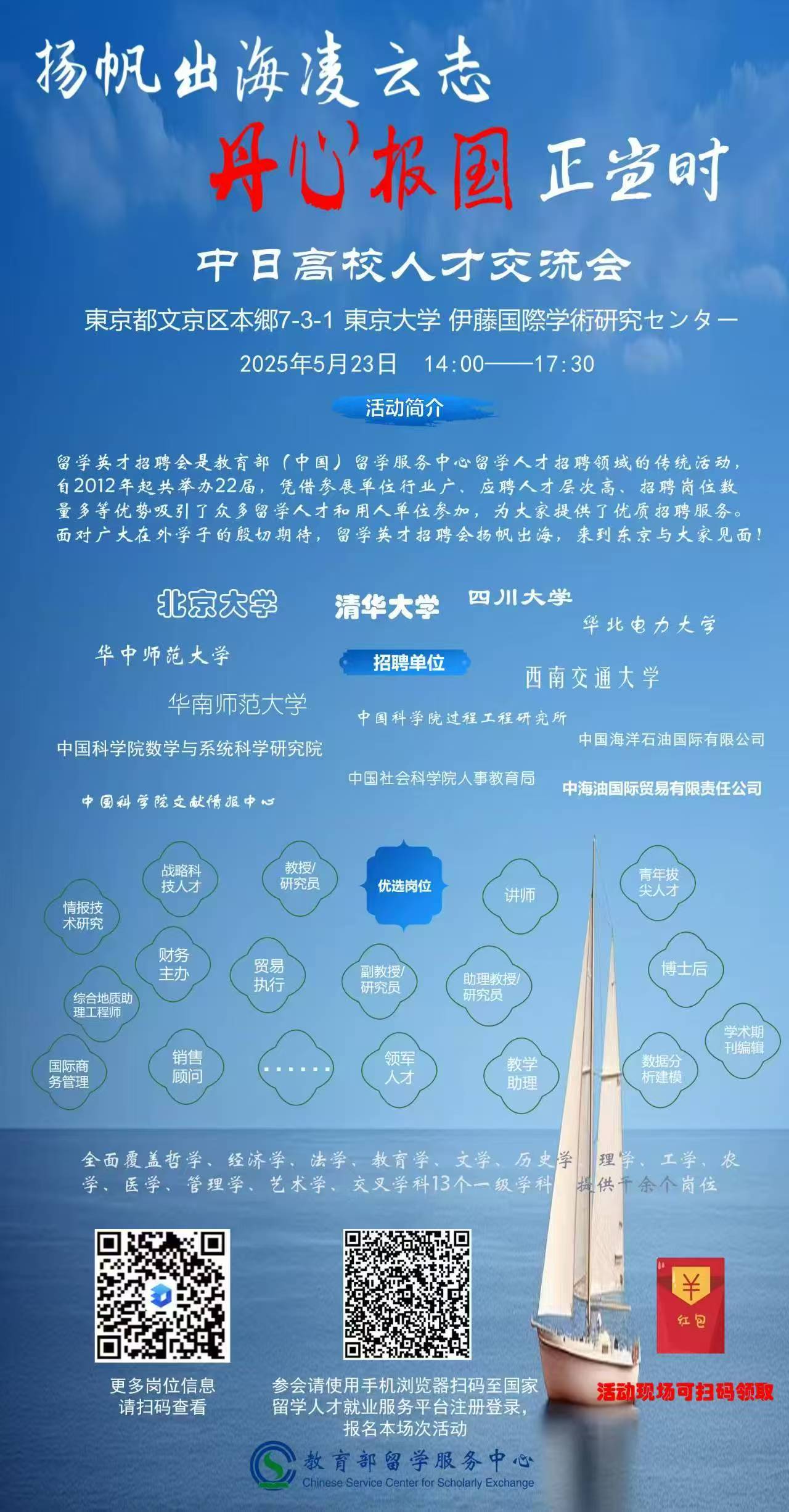 中日高校人才交流会详细说明